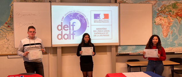 Leerlingen Lindenborg geslaagd voor internationaal erkend diploma Frans
